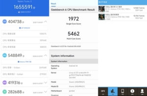 Redmi Turbo3性能實測 跑分曝光