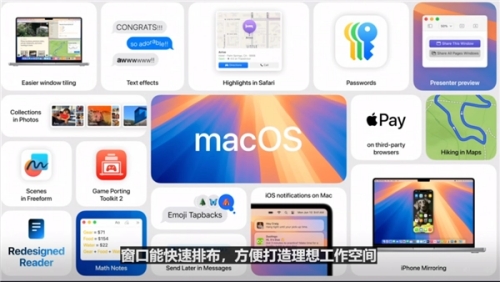 蘋果新版MacOS發(fā)布：支持iPhone鏡像 開啟“多屏協(xié)同”新時代