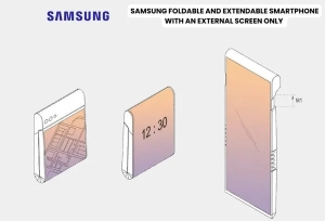 三星折疊屏新專利曝光：單外屏向外折疊設計引關注